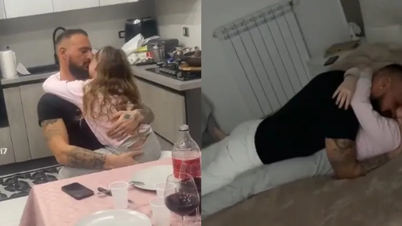 Internet users outraged by a video of a father kissing a child on the lips while lying on a bed. The online storm is raging.