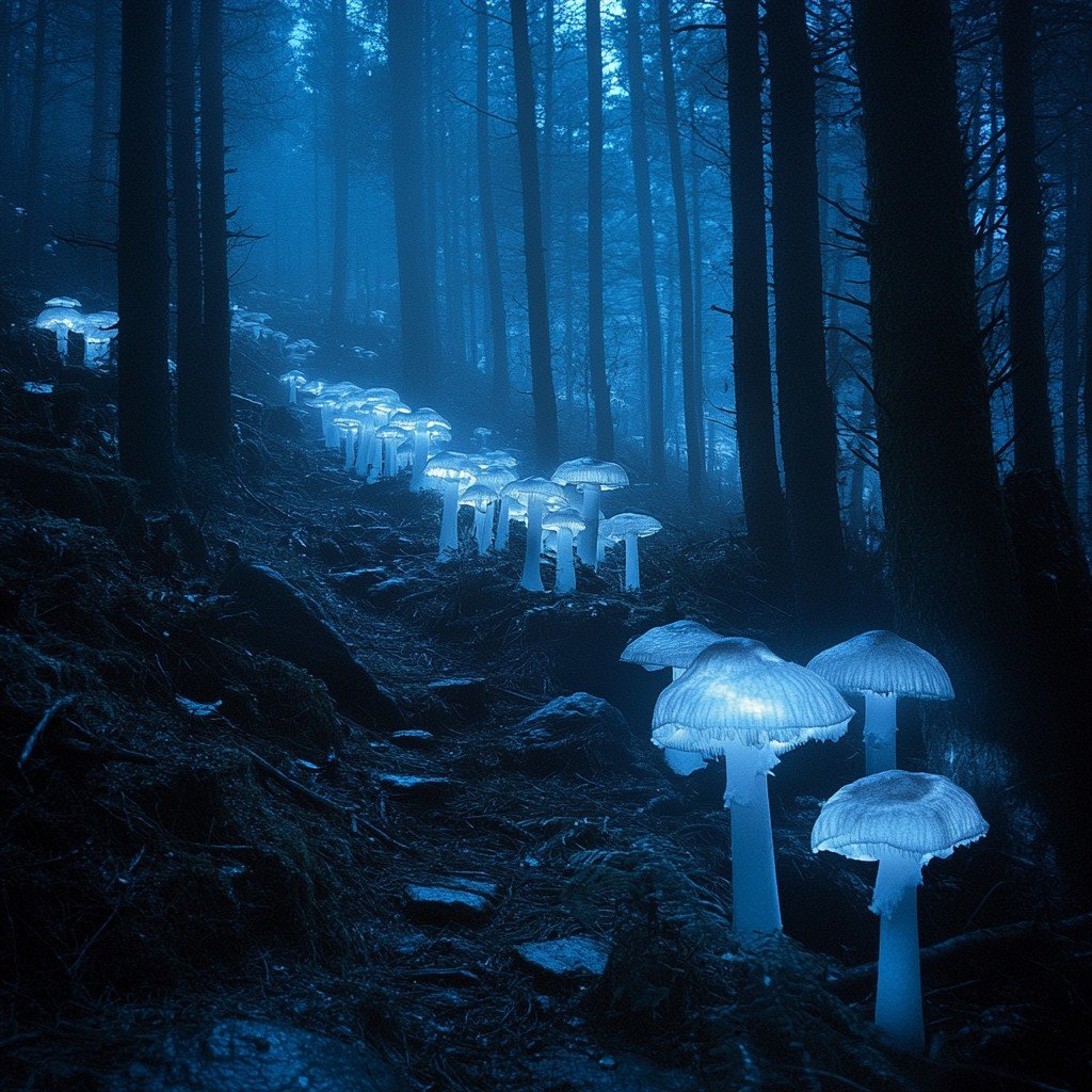 Hikers Stumble Upon a Glow-in-the-Dark Forest in the Pacific Northwest