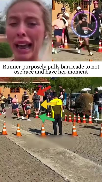 Track Shock: Runner Disqualified After Intentionally Pulling Barricade onto Rival at Finish Line
