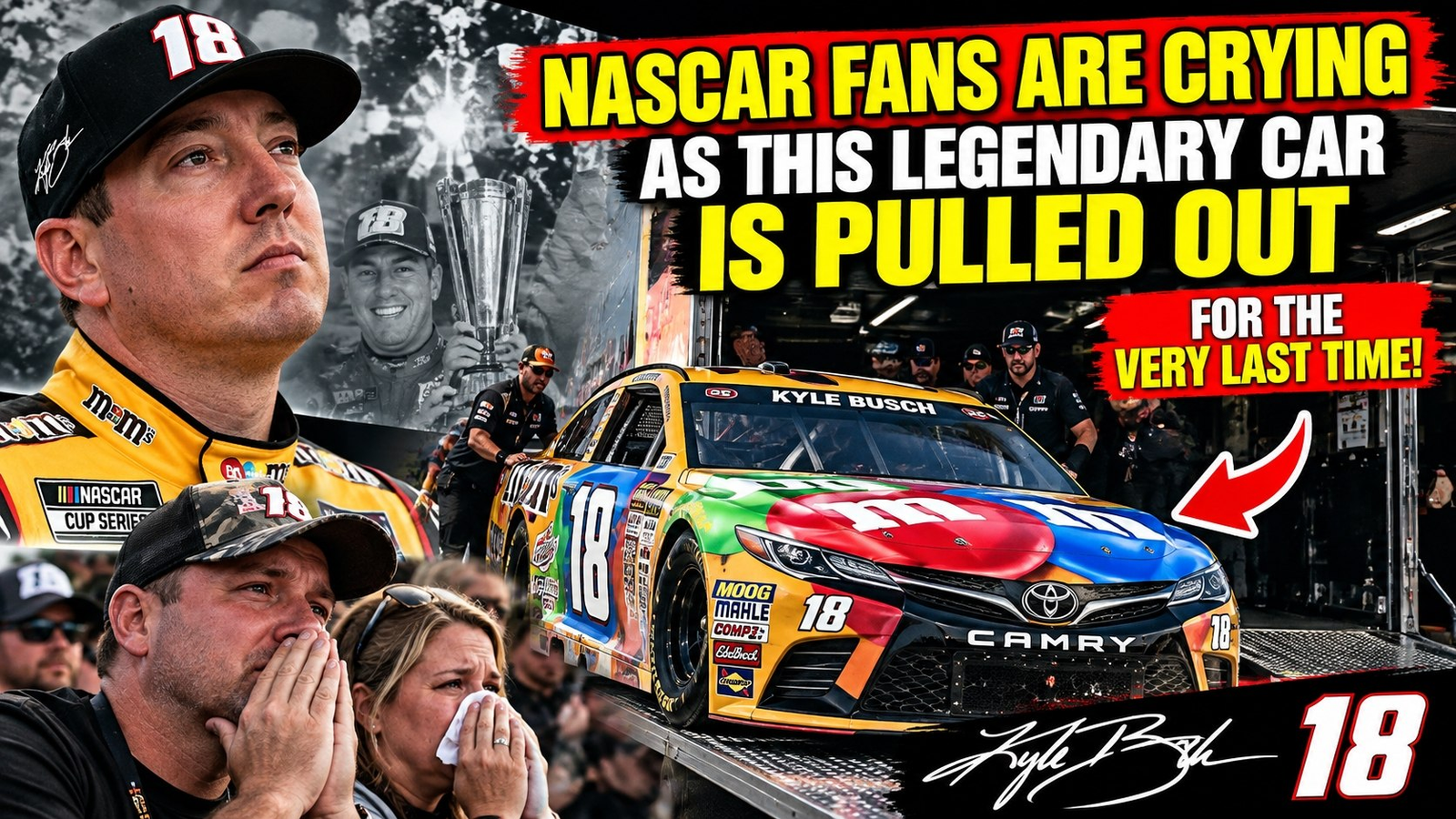 Kyle Busch’s Legendary Championship Car Is Returning to the Spotlight — NASCAR Hall of Fame Announces New Exhibit